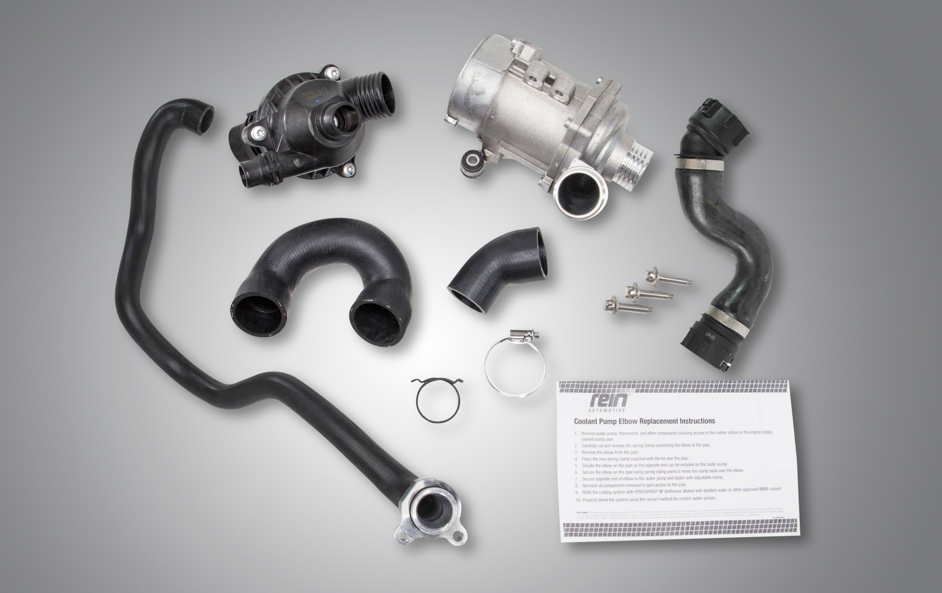 CRP Automotive (crpautomotive.com), a leading source of OE-quality replacement and service parts, has developed a first-to-market water pump assembly kit that services some of the most popular BMW water pump applications from 2007-2010. 