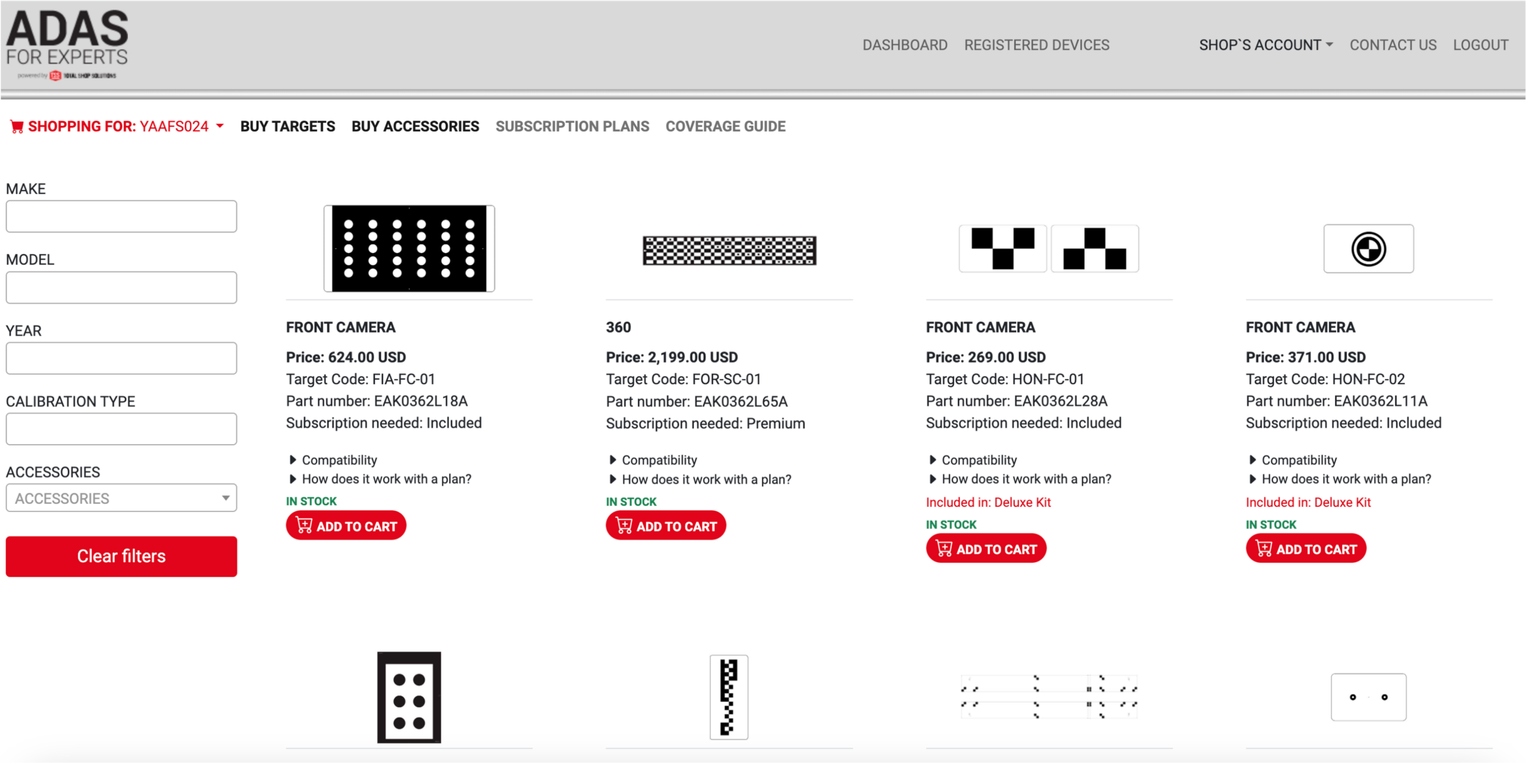 Snap-on Total Shop Solutions (TSS) has launched a brand-new e-commerce portal, ADASforExperts.com, to help Tru-Point equipment owners manage their vehicle database membership and acquire targets and accessories.