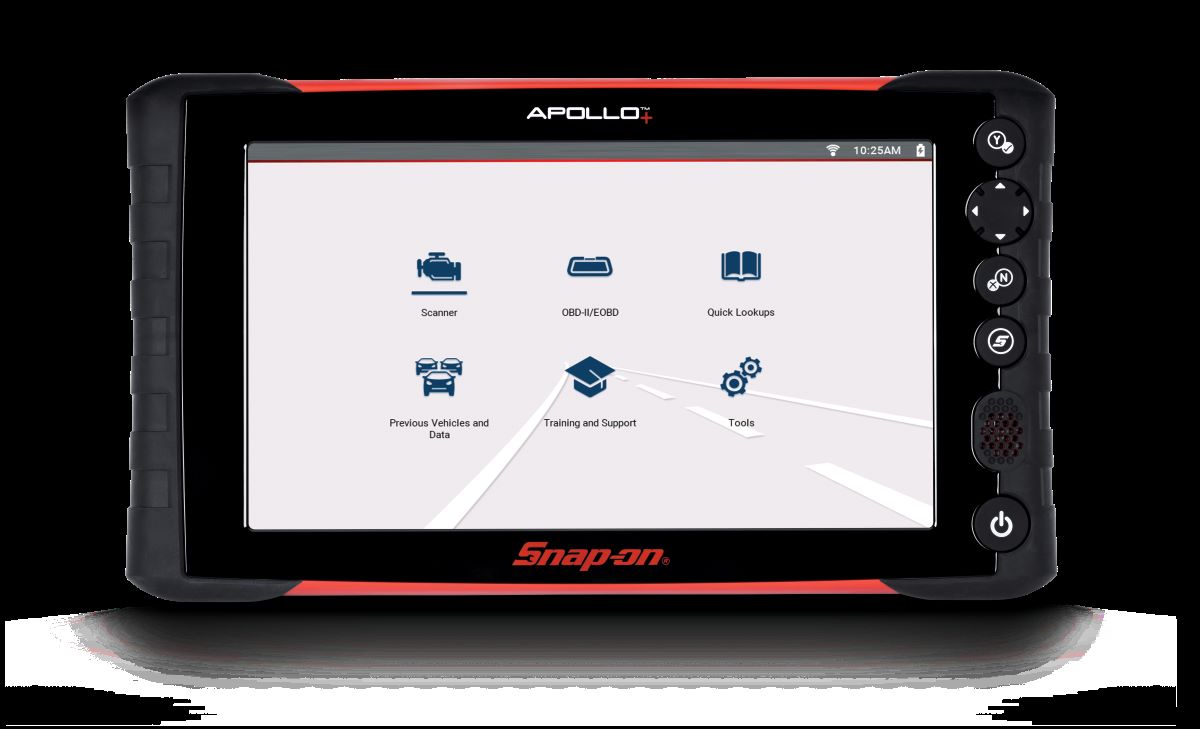 The new APOLLO+ scan tool from Snap-on is a diagnostic assistant, ready with guidance and capabilities for every repair, from the routine to the mysterious. 