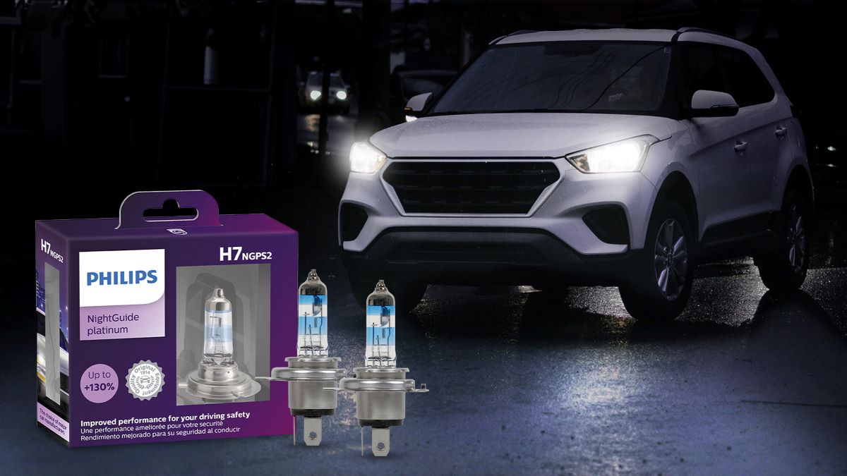 Lumileds, a leading lighting solutions company for the automotive industry, offers Philips NightGuide platinum halogen upgrade headlights as a direct replacement for standard headlight bulbs. 