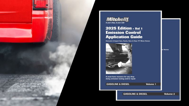 Mitchell 1 announced the release of its 2025 Emission Control Application Guide (ECAT25).